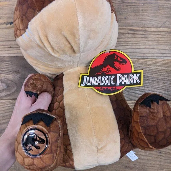 Giant 13" Tyrannosaurus Rex (T-Rex) Jurassic Park Plush (New with tag) - Picture 3 of 6